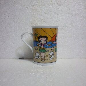Betty Boop Fine Porcelain Collector Mug 8 oz The Danbury Mint Aloha Betty